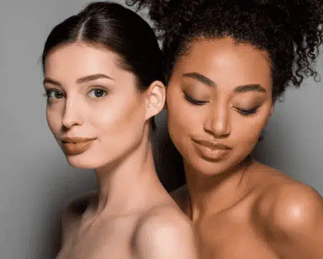 skincare-img Two women posing for a photo